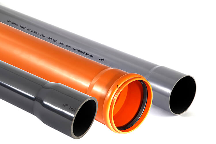 Haykal Plast PVC Pipes for drainage, sewage and pressure